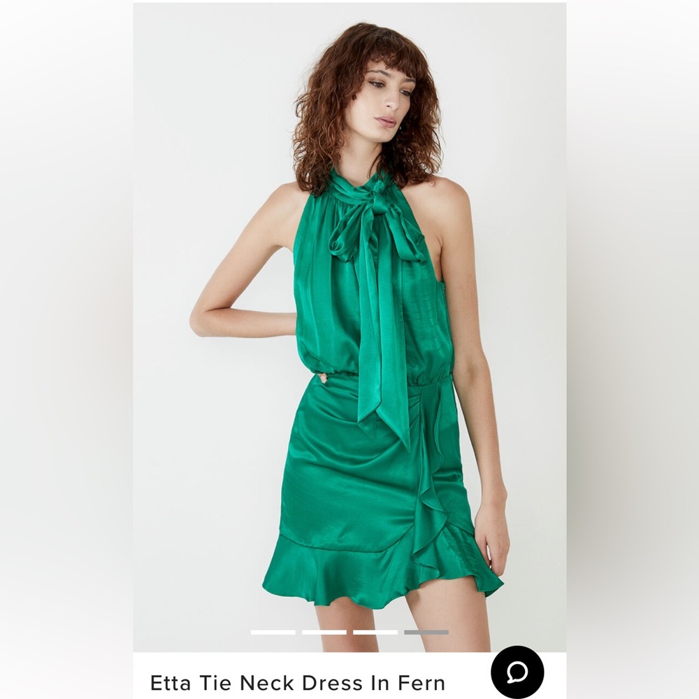 Emerald Green Halter Sheath Dress